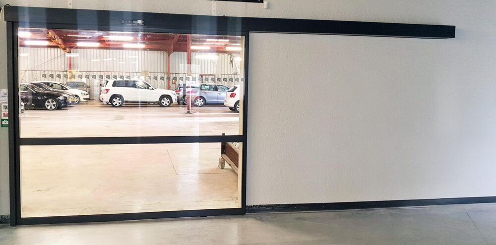 porte automatique coulissante