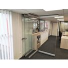 cloison mobile vitrée