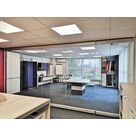 cloison mobile vitrée