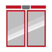 Portes automatiques coulissantes