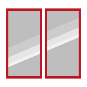 Cloisons mobiles vitres